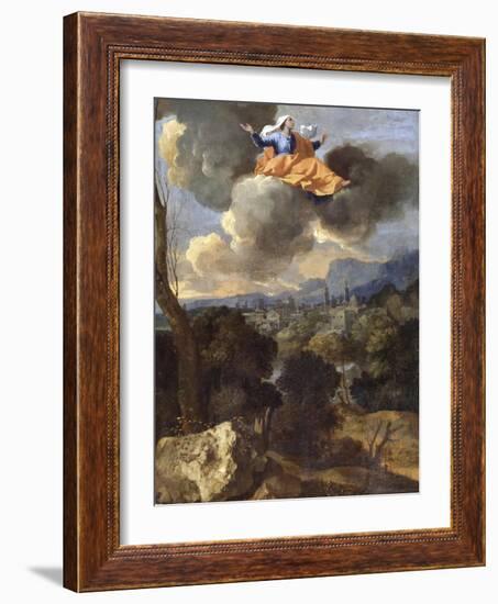 The Translation of St. Rita of Cascia-Nicolas Poussin-Framed Giclee Print