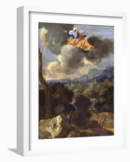 The Translation of St. Rita of Cascia-Nicolas Poussin-Framed Giclee Print