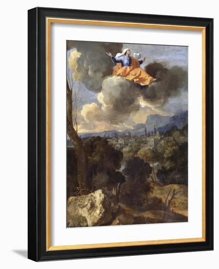 The Translation of St. Rita of Cascia-Nicolas Poussin-Framed Giclee Print