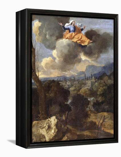 The Translation of St. Rita of Cascia-Nicolas Poussin-Framed Premier Image Canvas