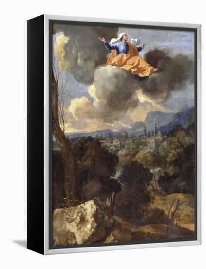 The Translation of St. Rita of Cascia-Nicolas Poussin-Framed Premier Image Canvas