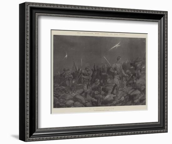 The Transvaal War, Scenes at the Front-Richard Caton Woodville II-Framed Giclee Print