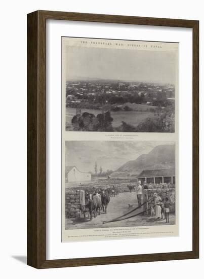 The Transvaal War, Scenes in Natal-Paul Frenzeny-Framed Giclee Print