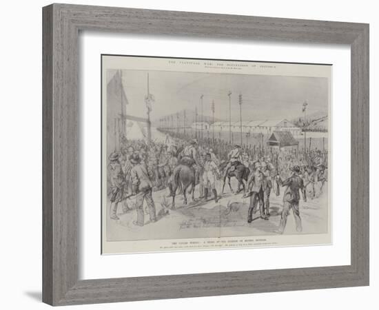 The Transvaal War, the Occupation of Pretoria-Melton Prior-Framed Giclee Print