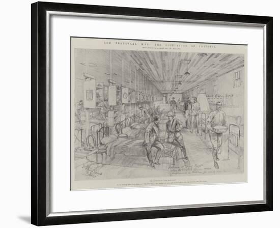 The Transvaal War, the Occupation of Pretoria-Melton Prior-Framed Giclee Print