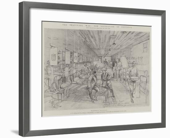 The Transvaal War, the Occupation of Pretoria-Melton Prior-Framed Giclee Print