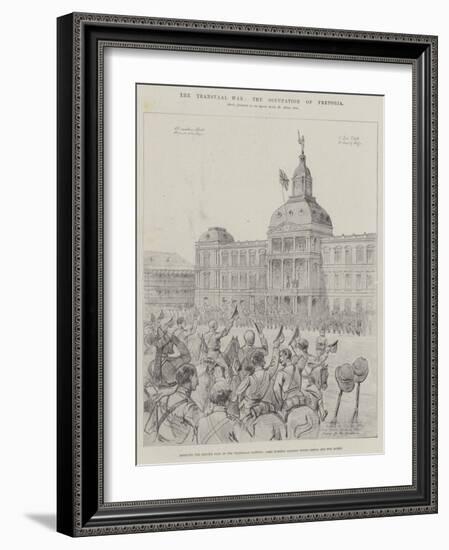 The Transvaal War, the Occupation of Pretoria-Melton Prior-Framed Giclee Print