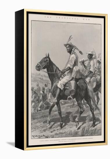 The Transvaal War-Richard Caton Woodville II-Framed Premier Image Canvas