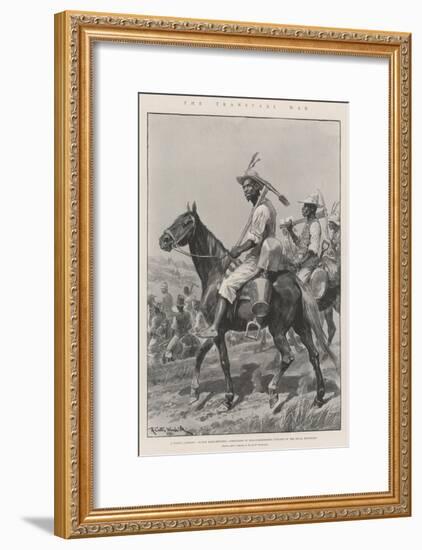 The Transvaal War-Richard Caton Woodville II-Framed Giclee Print