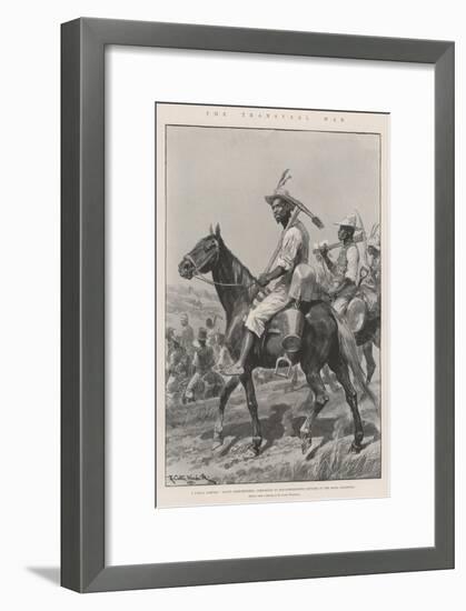 The Transvaal War-Richard Caton Woodville II-Framed Giclee Print