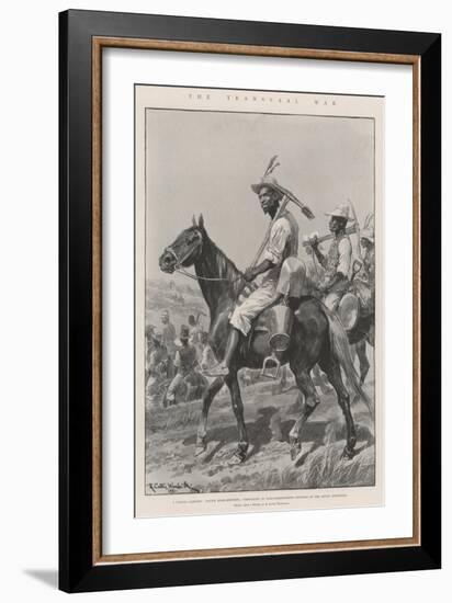 The Transvaal War-Richard Caton Woodville II-Framed Giclee Print
