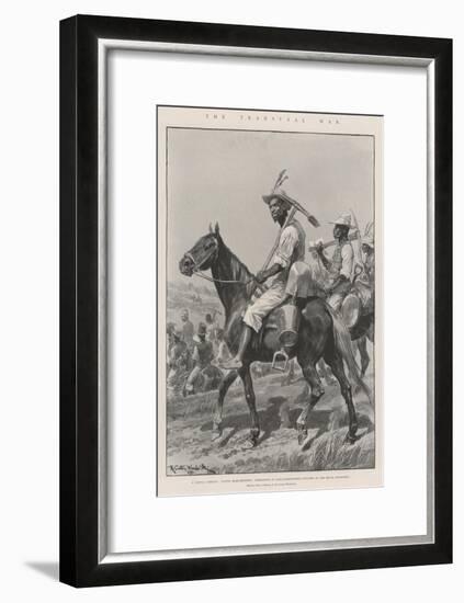 The Transvaal War-Richard Caton Woodville II-Framed Giclee Print