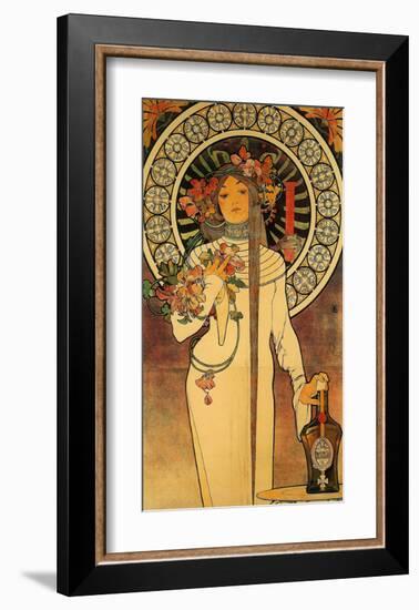 The Trappistine, 1897-Alphonse Mucha-Framed Art Print