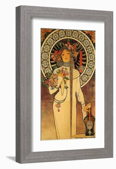 The Trappistine, 1897-Alphonse Mucha-Framed Art Print