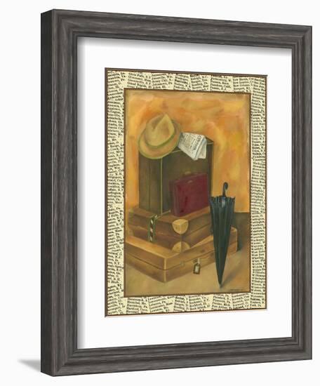 The Traveler II-Jennifer Goldberger-Framed Art Print