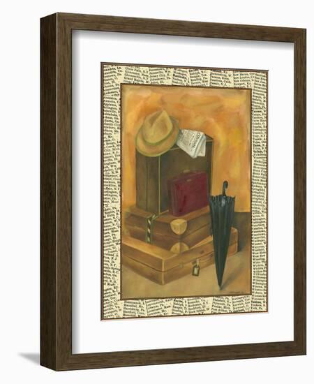 The Traveler II-Jennifer Goldberger-Framed Art Print