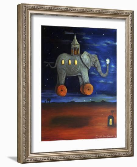 The Traveler-Leah Saulnier-Framed Giclee Print