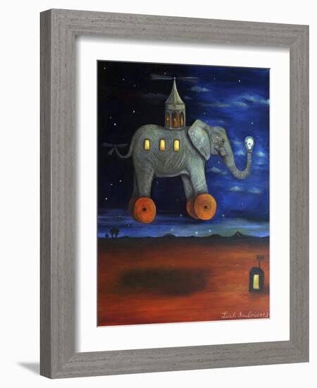 The Traveler-Leah Saulnier-Framed Giclee Print