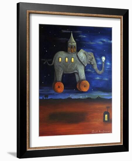 The Traveler-Leah Saulnier-Framed Giclee Print