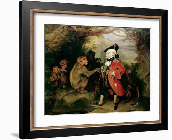 The Travelled Monkey, 1827-Edwin Henry Landseer-Framed Giclee Print