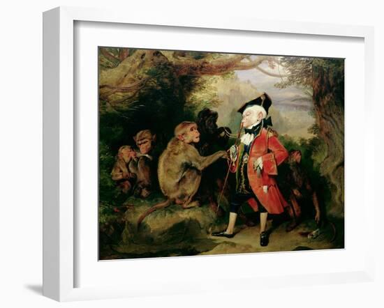 The Travelled Monkey, 1827-Edwin Henry Landseer-Framed Giclee Print