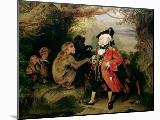 The Travelled Monkey, 1827-Edwin Henry Landseer-Mounted Giclee Print