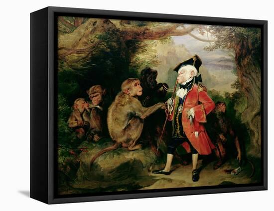 The Travelled Monkey, 1827-Edwin Henry Landseer-Framed Premier Image Canvas