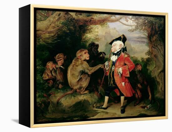 The Travelled Monkey, 1827-Edwin Henry Landseer-Framed Premier Image Canvas