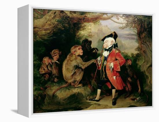 The Travelled Monkey, 1827-Edwin Henry Landseer-Framed Premier Image Canvas