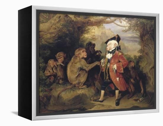 The Travelled Monkey, 1827-Edwin Henry Landseer-Framed Premier Image Canvas