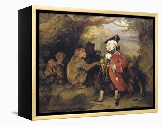 The Travelled Monkey, 1827-Edwin Henry Landseer-Framed Premier Image Canvas