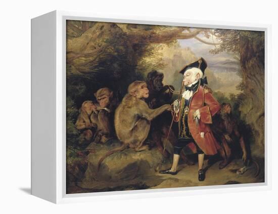 The Travelled Monkey, 1827-Edwin Henry Landseer-Framed Premier Image Canvas