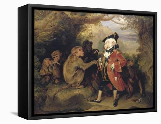 The Travelled Monkey, 1827-Edwin Henry Landseer-Framed Premier Image Canvas