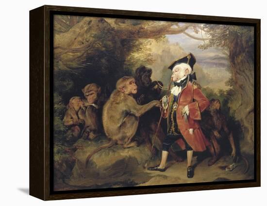 The Travelled Monkey, 1827-Edwin Henry Landseer-Framed Premier Image Canvas