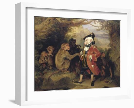 The Travelled Monkey, 1827-Edwin Henry Landseer-Framed Giclee Print