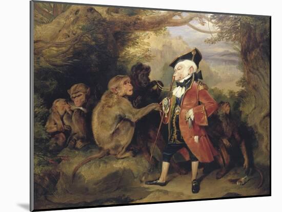 The Travelled Monkey, 1827-Edwin Henry Landseer-Mounted Giclee Print