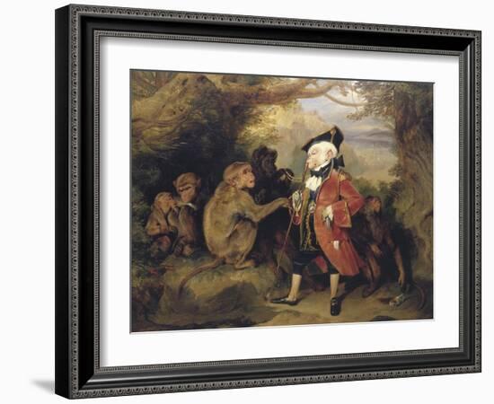 The Travelled Monkey, 1827-Edwin Henry Landseer-Framed Giclee Print