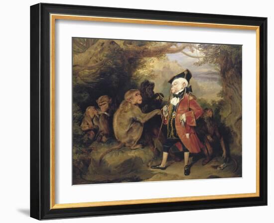 The Travelled Monkey, 1827-Edwin Henry Landseer-Framed Giclee Print