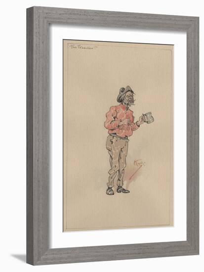 The Traveller, c.1920s-Joseph Clayton Clarke-Framed Giclee Print