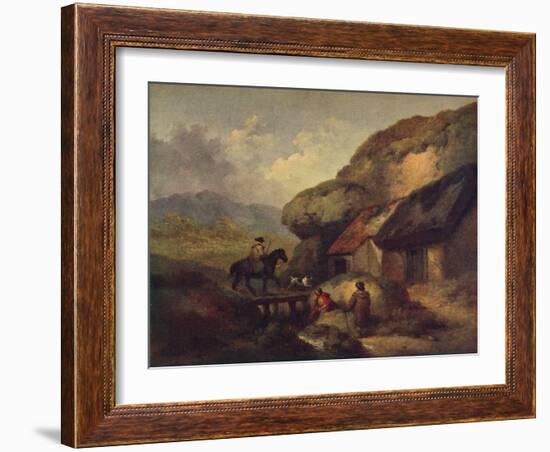 'The Traveller', c1795-George Morland-Framed Giclee Print