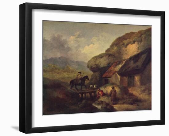 'The Traveller', c1795-George Morland-Framed Giclee Print