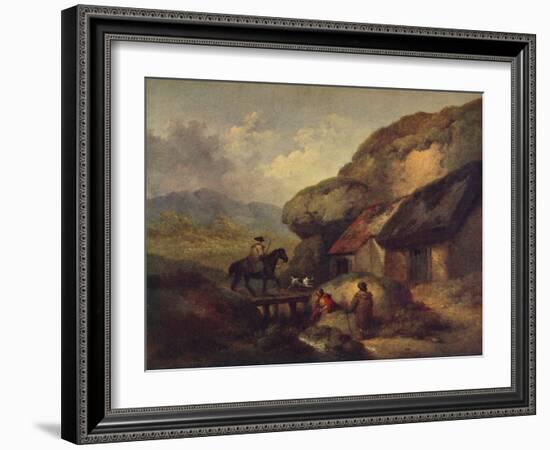 'The Traveller', c1795-George Morland-Framed Giclee Print