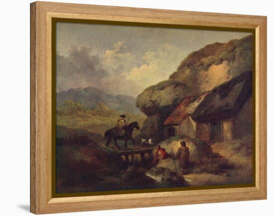 'The Traveller', c1795-George Morland-Framed Premier Image Canvas