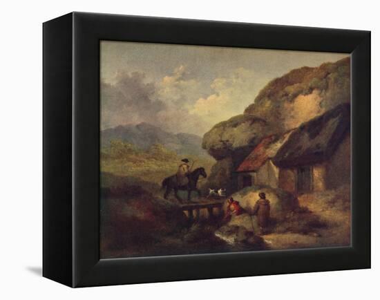 'The Traveller', c1795-George Morland-Framed Premier Image Canvas