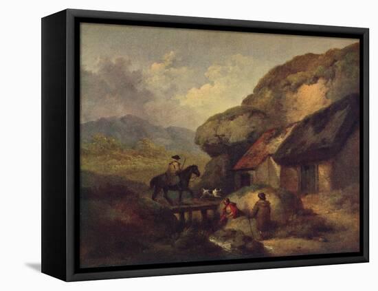 'The Traveller', c1795-George Morland-Framed Premier Image Canvas