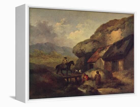 'The Traveller', c1795-George Morland-Framed Premier Image Canvas