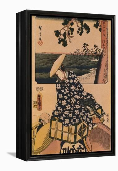 The Travellers, 1901-Utagawa Kunisada-Framed Premier Image Canvas