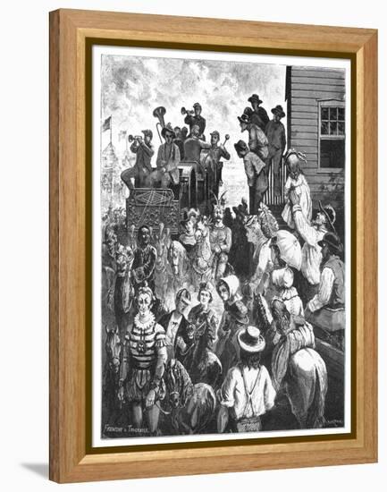 The Travelling Circus, C1870S-Tavernier and Frenzeny-Framed Premier Image Canvas