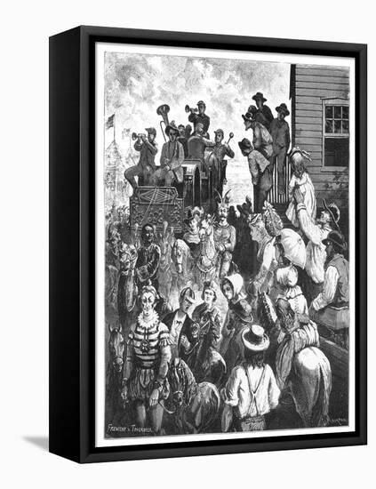 The Travelling Circus, C1870S-Tavernier and Frenzeny-Framed Premier Image Canvas