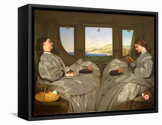 The Travelling Companions, 1862 (Oil on Canvas)-Augustus Leopold Egg-Framed Premier Image Canvas